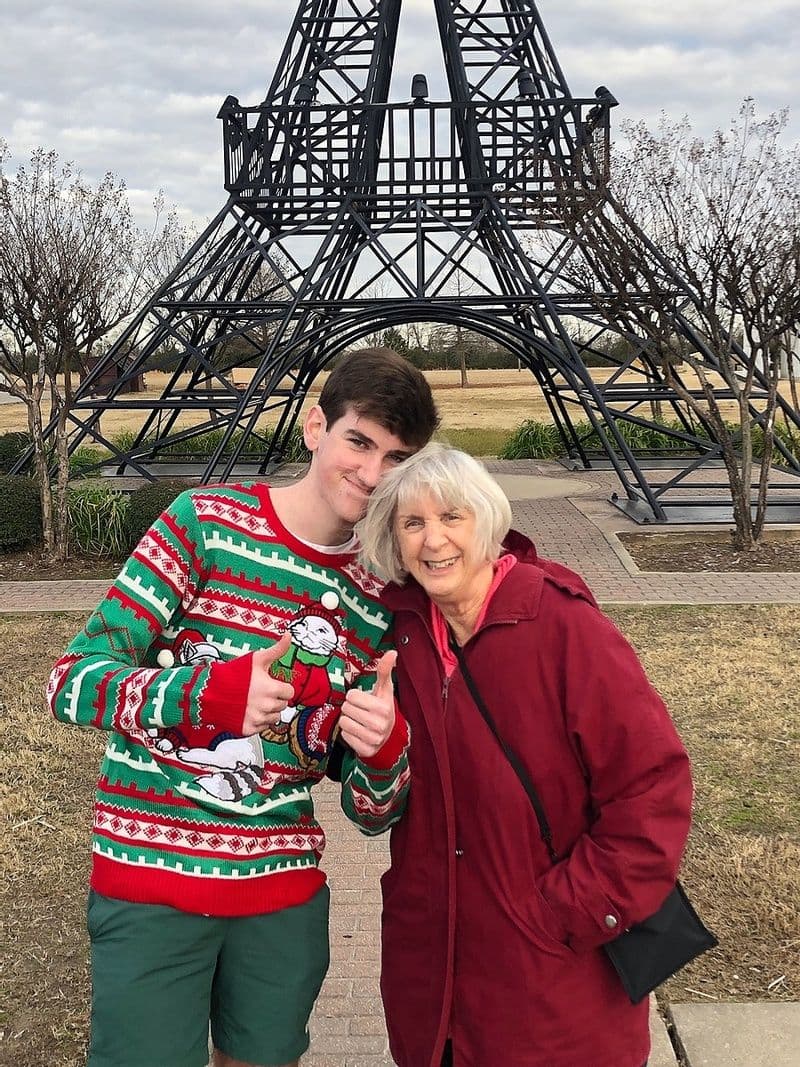 Ryan with Granny