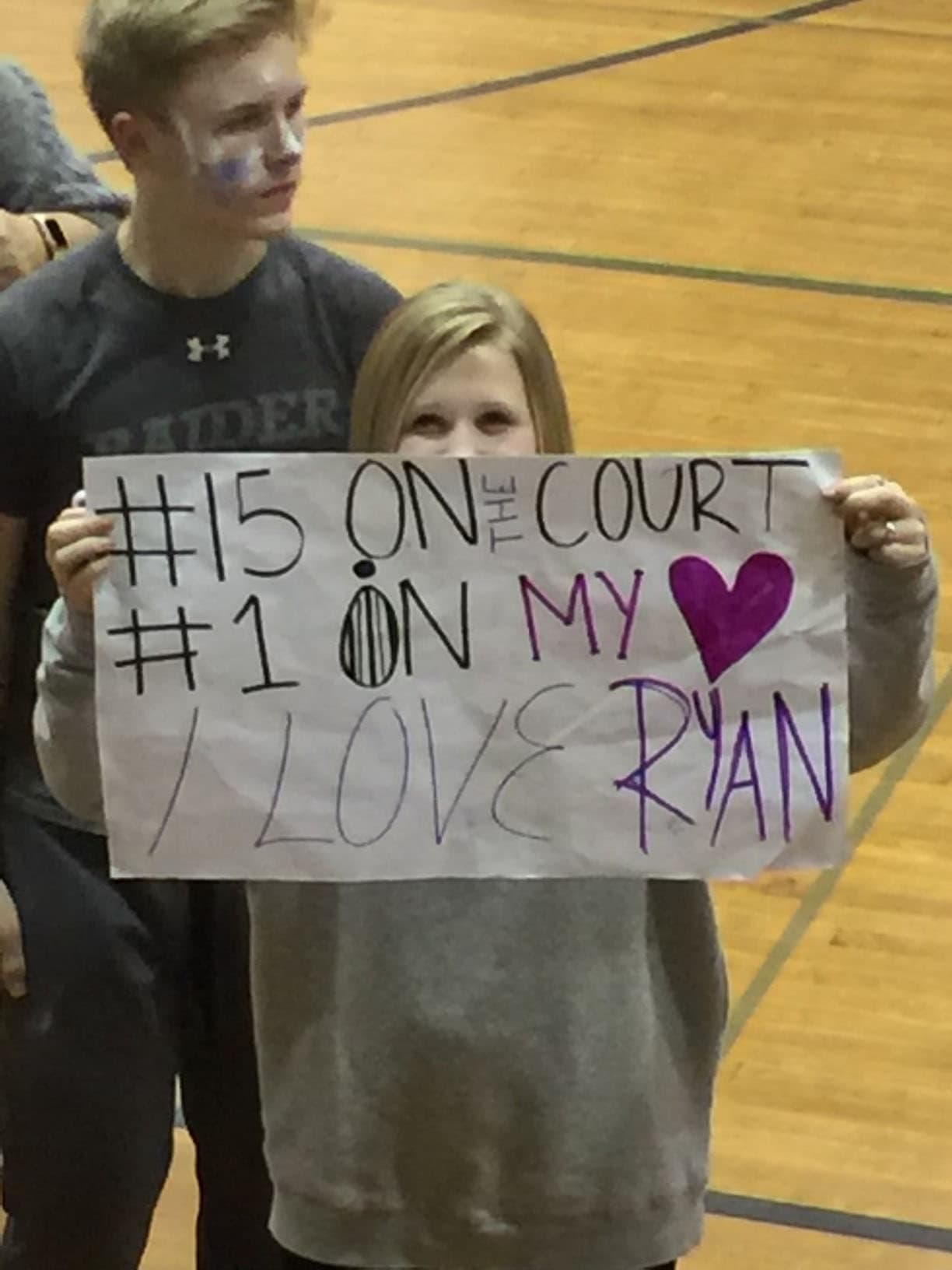 I Love Ryan sign